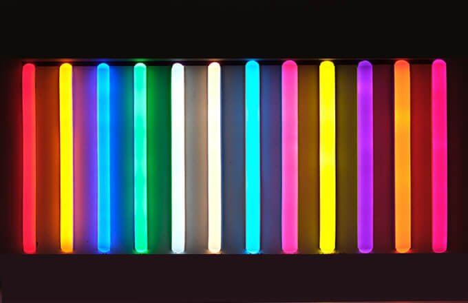 led neon signs colors