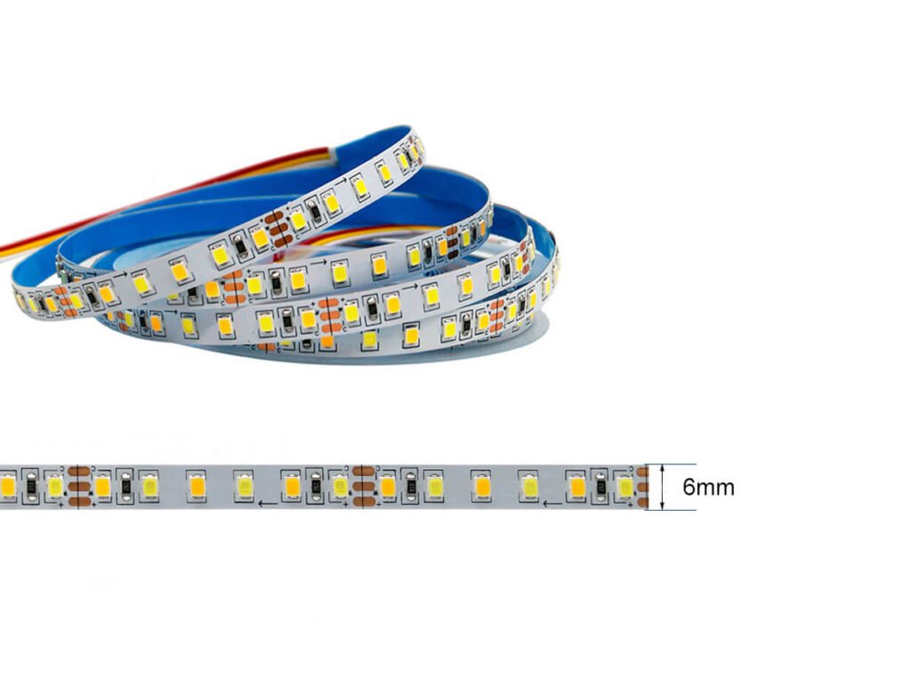 LED flexible strip light size