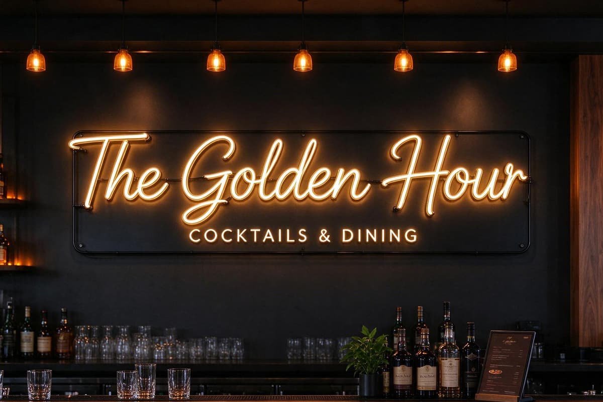 Custom LED Neon Signs for Business