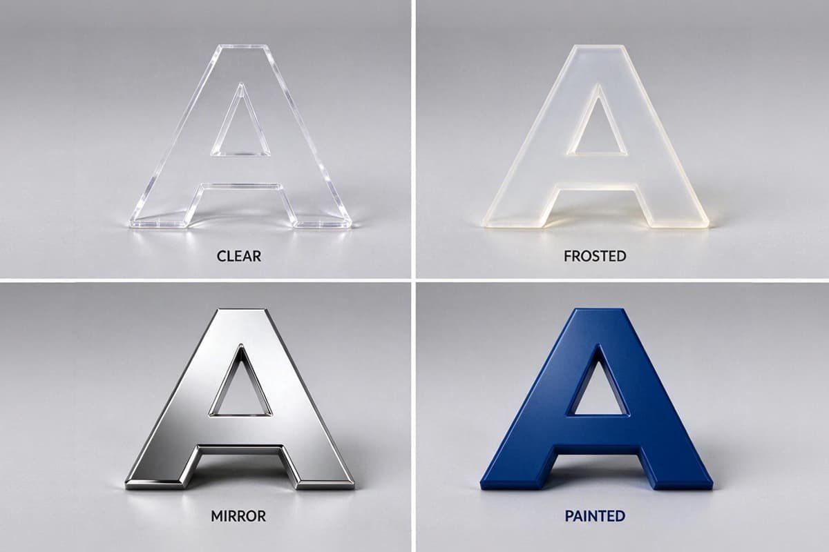acrylic signs