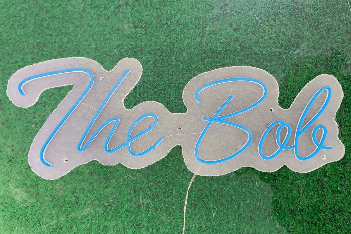faux neon signs